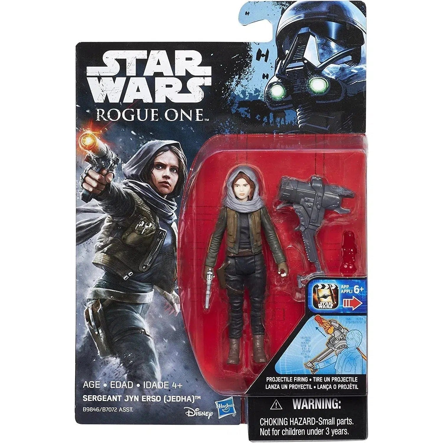 Star-Wars-Rogue-One-Sergeant-Jyn-Erso-Action-Figure-3_75-Hasbro Star Wars: Rogue One - Sergeant Jyn Erso Action Figure (3.75") - Hasbro - Image 1