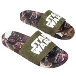 Star Wars: The Mandalorian - Grogu Athletic Slide Sandals - Bioworld - Image 3
