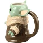 Star Wars: The Mandalorian - Grogu Sculpted Mug (Ceramic, 18 oz.) - Bioworld - Image 4