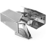Star Wars - Unpainted Darth Vader's Tie Advanced X1 Figure Model Kit (Steel, Moderate Difficulty) - Fascinations - Metal Earth Series - Image 6