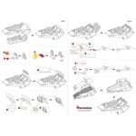 Star Wars - Unpainted First Order Snowspeeder Figure Model Kit (Steel, Challenging Difficulty) - Fascinations - Metal Earth Series - Image 11