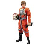 Star Wars - X-Wing Pilot Luke Skywalker Model Kit (1:10 Scale, Pre-Painted) - Kotobukiya - ArtFX+ Series - Image 10