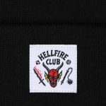 Stranger Things - Hellfire Club Cuff Beanie Hat (Black) - Bioworld - Image 4