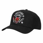 Stranger Things - Hellfire Club Snapback Hat (Pre-Curved Bill) - Bioworld - Image 4