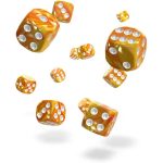 Sunstone D6 Dice Set (36 Dice, 12mm, Yellow & Orange) - Oakie Doakie Dice - Image 2