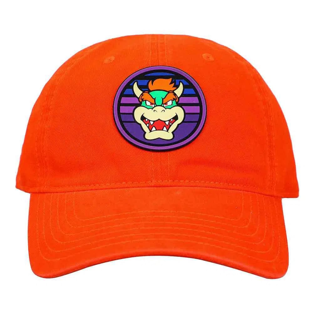 Super-Mario-Bowser-Embroidered-Hat-Orange-Bioworld Super Mario - Bowser Embroidered Hat (Orange) - Bioworld - Image 1