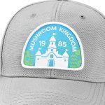 Super Mario Bros. - 1985 Mushroom Kingdom Gray Patch Hat - Bioworld - Image 5