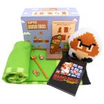 Super Mario Bros. - Overworld Collector's Gift Box Set - Culturefly - Plush Pillow, Throw Blanket, Pin Badge, Notebook & Pen, Vinyl Figure - Image 2