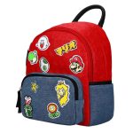 Super Mario - Game Character Patches Mini Backpack (Embossed) - Bioworld - Image 3