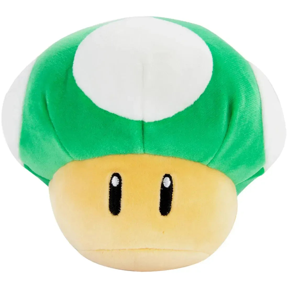 Super-Mario-Green-1-Up-Mushroom-Plush-6-Tomy-Club-Mocchi-Mocchi-Series Super Mario - Green 1-Up Mushroom Plush (6") - Tomy - Club Mocchi Mocchi Series - Image 1