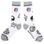 Super Mario - Mario Kart Items Crew Socks (Embroidered) - Bioworld - Image 2