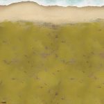 TANKS - Normandy Beach Game Mat (36" x 36") - Gale Force Nine