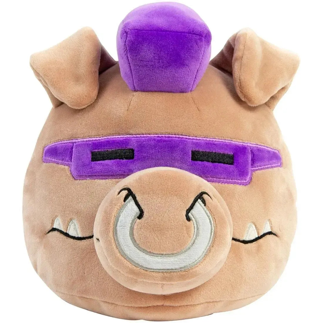 Teenage-Mutant-Ninja-Turtles-Bebop-Head-Plush-9-Tomy-Club-Mocchi-Mocchi-Series Teenage Mutant Ninja Turtles - Bebop Head Plush (9") - Tomy - Club Mocchi Mocchi Series - Image 1
