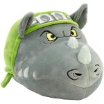 Teenage Mutant Ninja Turtles - Bebop & Rocksteady Heads Plush Gift Set (9") - Tomy - Club Mocchi Mocchi Series - Image 13