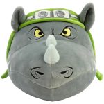 Teenage Mutant Ninja Turtles - Bebop & Rocksteady Heads Plush Gift Set (9") - Tomy - Club Mocchi Mocchi Series - Image 8