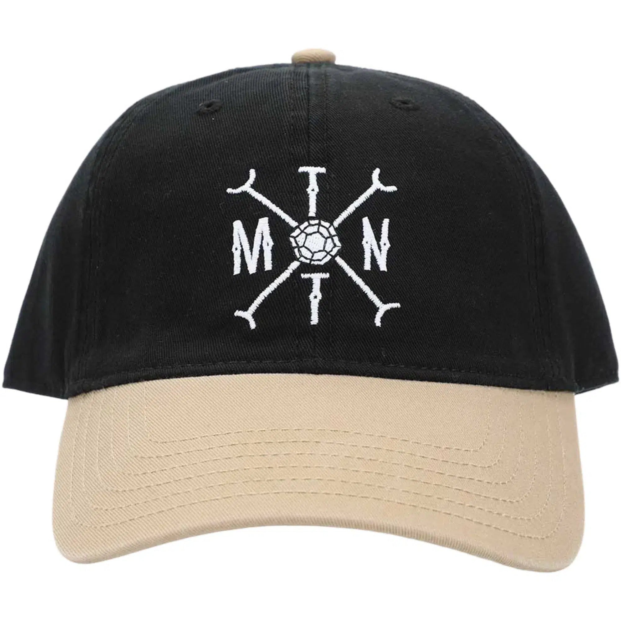 Teenage-Mutant-Ninja-Turtles-TMNT-Black-Beige-Hat-Embroidered-Bioworld Teenage Mutant Ninja Turtles - TMNT Black & Beige Hat (Embroidered) - Bioworld - Image 1