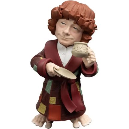 The Hobbit Trilogy -  Young Bilbo Baggins Drinking Tea Figure (4", Limited Edition: 1 of 3,000) - Weta Workshop - Mini Epics Series (94)