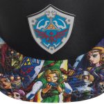 The Legend of Zelda - Characters & Hylian Shield Snapback Hat (Sublimated, Flat Bill) - Bioworld - Image 6