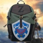 The Legend of Zelda - Hylian Shield Laptop Backpack - Bioworld - Image 6