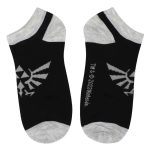 The Legend of Zelda - Hyrule Crest Ankle Socks - Bioworld - 5 Pairs - Image 2