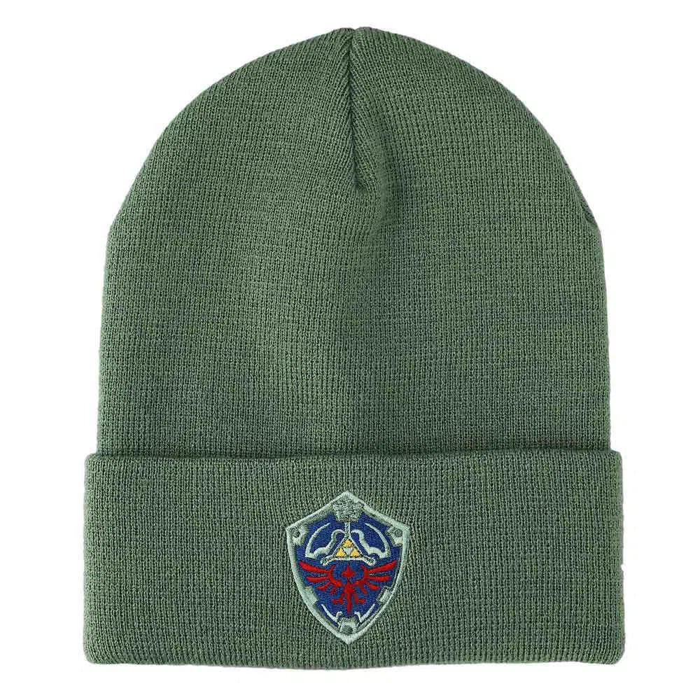 The-Legend-of-Zelda-Hyrule-Crest-Cuff-Beanie-Hat-Bioworld The Legend of Zelda - Hyrule Crest Cuff Beanie Hat - Bioworld - Image 1