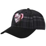 The Nightmare Before Christmas - Jack & Sally In Love Hat (Plaid, Embroidered) - Bioworld - Image 4