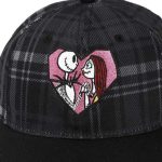 The Nightmare Before Christmas - Jack & Sally In Love Hat (Plaid, Embroidered) - Bioworld - Image 5