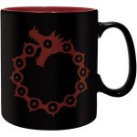 The Seven Deadly Sins - Animals & Emblems Black & Red Mug (Ceramic, 16 oz.) - ABYstyle - Image 2