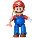 The Super Mario Bros. Movie - Mario with Plunger Action Figure (5") - Jakks Pacific - Series 1 - Image 7