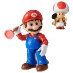 The Super Mario Bros. Movie - Mario with Plunger Action Figure (5") - Jakks Pacific - Series 1 - Image 8