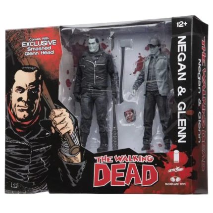 The Walking Dead (Comic) - Negan And Glenn (B/W) Action Figure - McFarlane Toys - Series (2016)