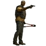 The Walking Dead (TV) - T-Dog Action Figure (5") - McFarlane Toys - Series 9 (2016) - Image 6