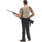 The Walking Dead (TV) - Walker Catcher Rick Grimes Action Figure (5") - McFarlane Toys - Series 4 (2013) - Image 4