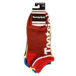 Tootsie Roll - Candy Ankle Socks (5 Pairs) - Bioworld - Tootsie, Sugar Babies, Dots, Blow Pop & Charms