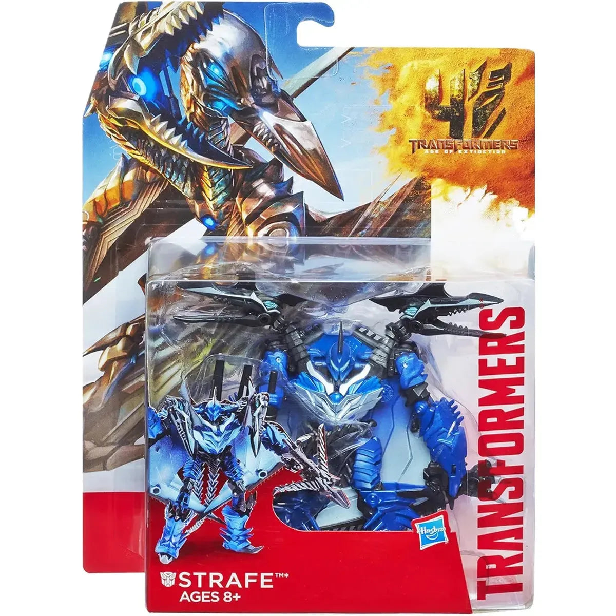 Transformers-Age-of-Extinction-Strafe-Action-Figure-5-Hasbro-Deluxe-Class-Series Transformers: Age of Extinction - Strafe Action Figure (5") - Hasbro - Deluxe Class Series - Image 1