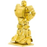Transformers: Generations - Gold Bumblebee Figure Model Kit (Deluxe Edition, Steel, Expert Difficulty) - Fascinations - Metal Earth Series - Image 4