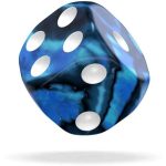 Twilight Stone D6 Dice Set (36 Dice, 12mm, Blue & Black) - Oakie Doakie Dice - Image 4