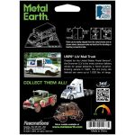 USPS - Grumman LLV Mail Truck Figure Model Kit (1:59 Scale, Steel, Moderate Difficulty) - Fascinations - Metal Earth Series - Image 3