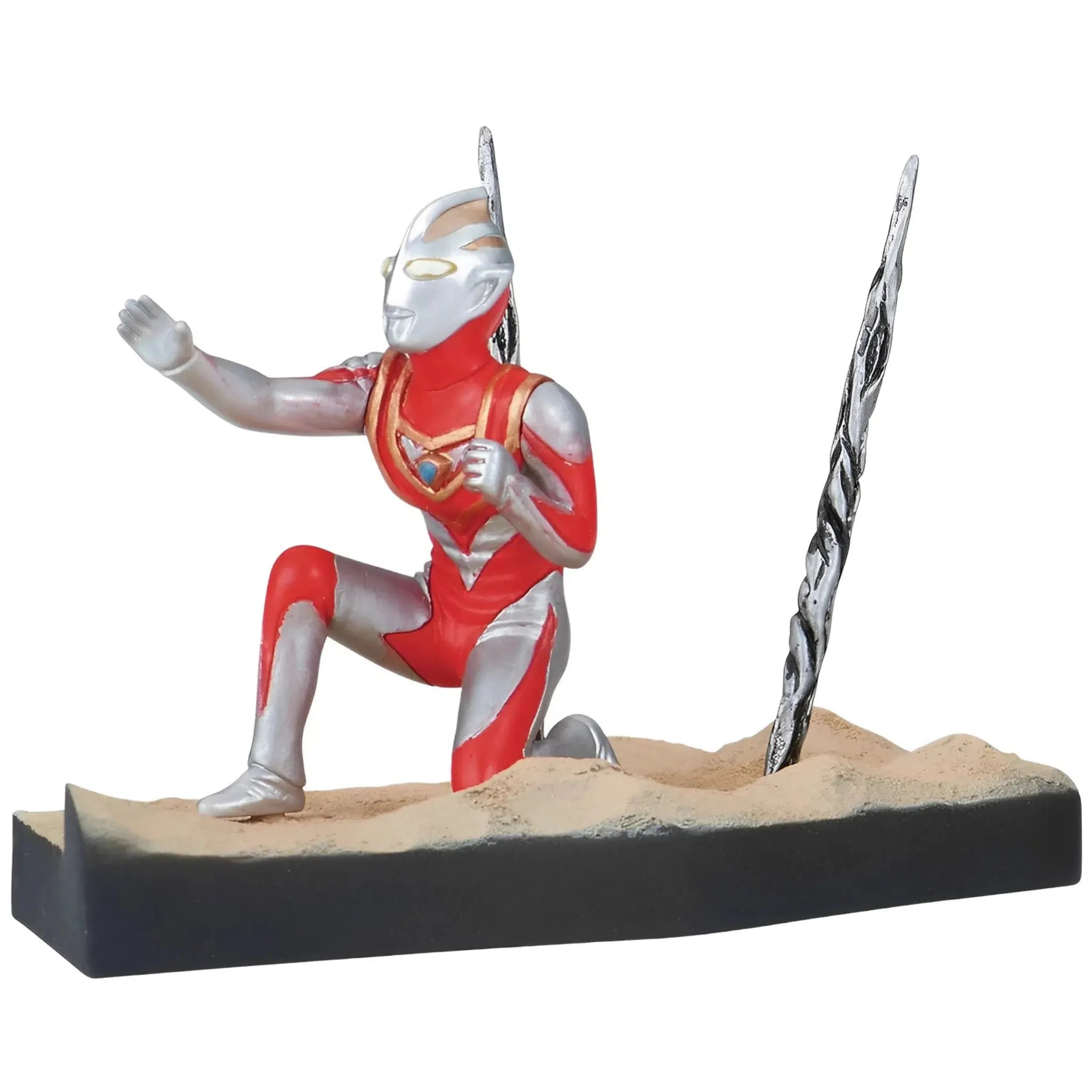 Ultraman-Gaia-3-Ultraman-Gaia-Statue-Version-A-Banpresto-Special-Effects-Tokusatsu-Stagement-Series Ultraman Gaia #3 - Ultraman Gaia Statue (Version A) - Banpresto - Special Effects Tokusatsu Stagement Series - Image 1