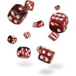 Vampire D6 Dice Set (36 Dice, 12mm, Red & Black) - Oakie Doakie Dice - Image 2