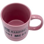 "Warning! Hot Mess" Giant Gag Gift Mug (Ceramic, 22 oz.) - Island Dogs - Image 3