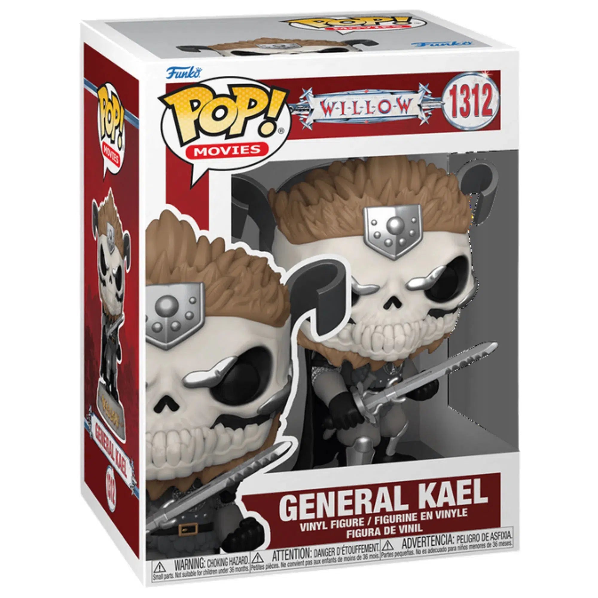 Willow-General-Kael-Bobble-Head-Figure-1312-Funko-Pop-Movies-Series Willow - General Kael Bobble-Head Figure (#1312) - Funko - Pop! Movies Series - Image 1