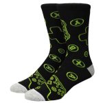 XBOX - Console Symbols & Logo Crew Socks (3 Pairs) - Bioworld - Image 2