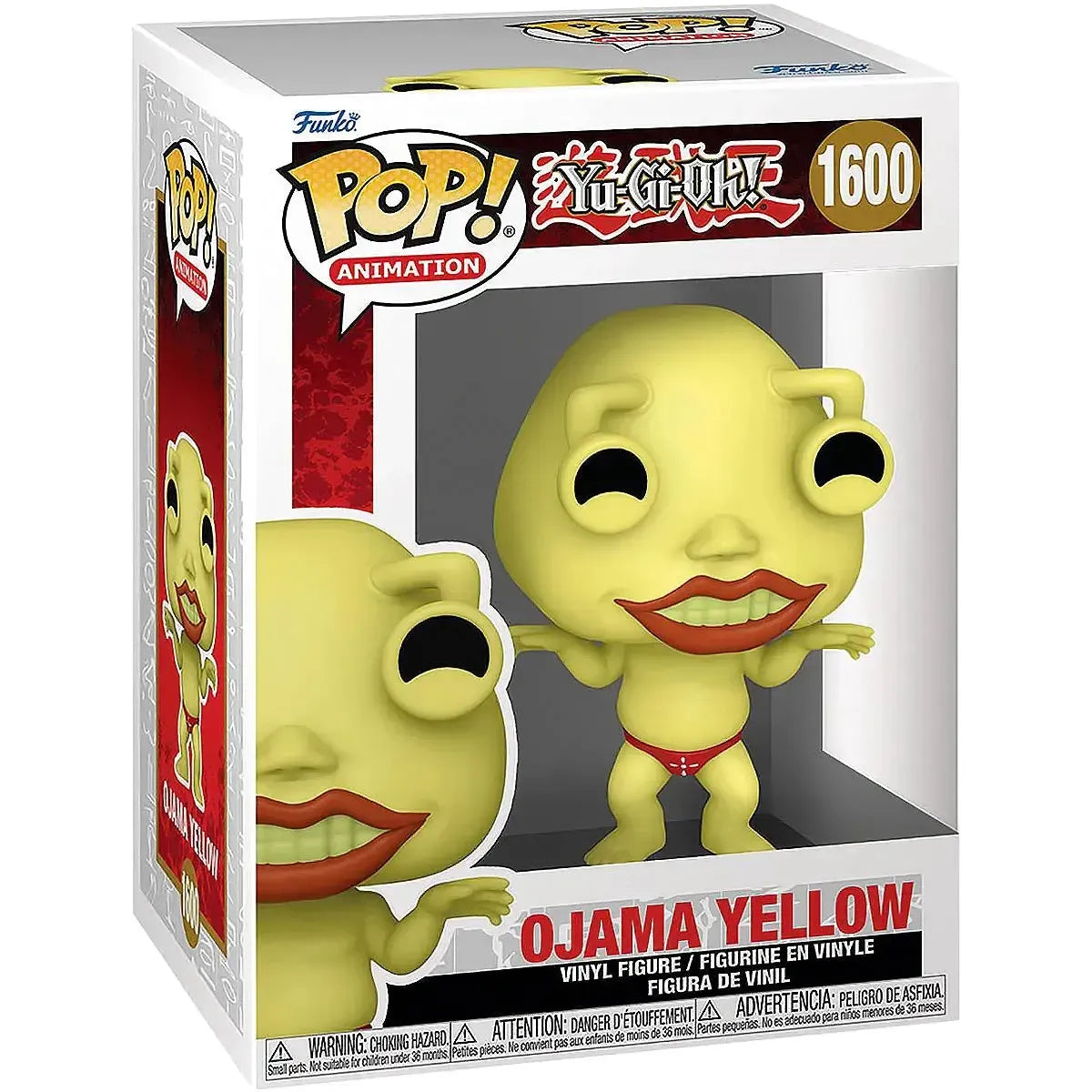 Yu-Gi-Oh-GX-Ojama-Yellow-Figure-3_6-Funko-Pop-Animation-Series-1600 Yu-Gi-Oh! GX - Ojama Yellow Figure (3.6") - Funko - Pop! Animation Series (1600) - Image 1