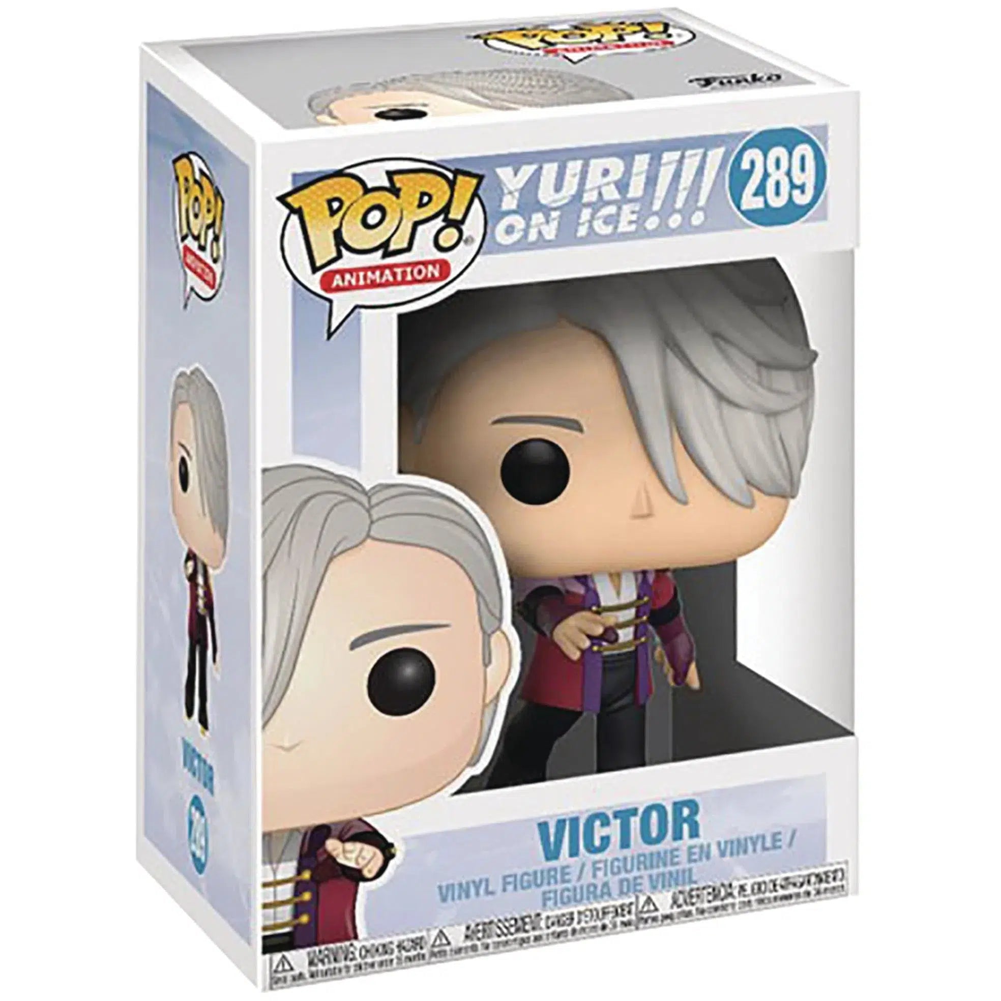 Yuri-on-Ice-Victor-Figure-289-Funko-Pop-Animation-Series Yuri!!! on Ice - Victor Figure (#289) - Funko - Pop! Animation Series - Image 1