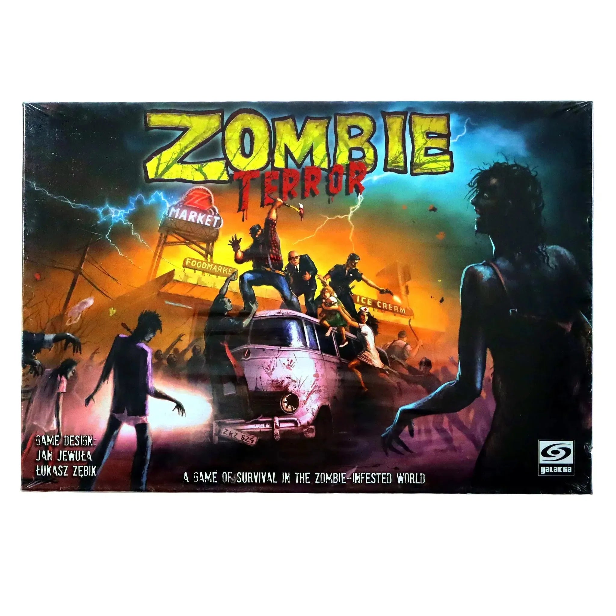 Zombie-Terror-Board-Game-Galakta Zombie Terror - Board Game - Galakta - Image 1